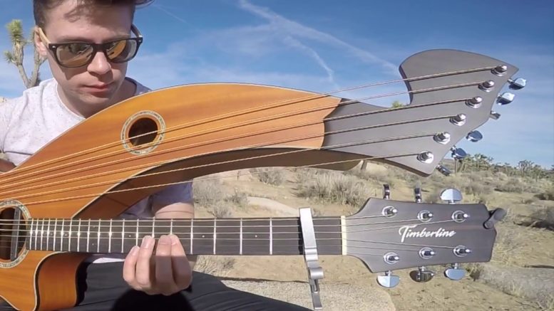 Harp guitar cover of Bob Seger/Metallica’s “Turn The Page”