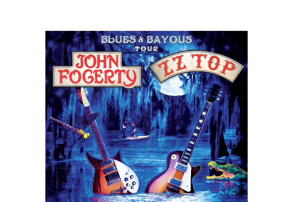 john fogerty & zz top blues & bayous tour
