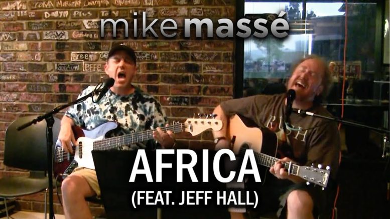 Mike Massé nails acoustic live performance of Toto’s “Africa”