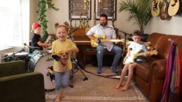 Colt Clark and the Quarantine Kids play “Gimme Three Steps”