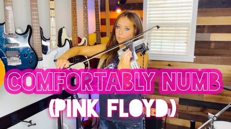 Phenomenal cover of David Gilmour’s solos from “Comfortably Numb” on violin by Nina DiGregorio
