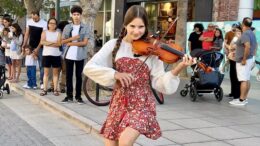 Excellent Violin Cover of AC/DC’s “Thunderstruck”